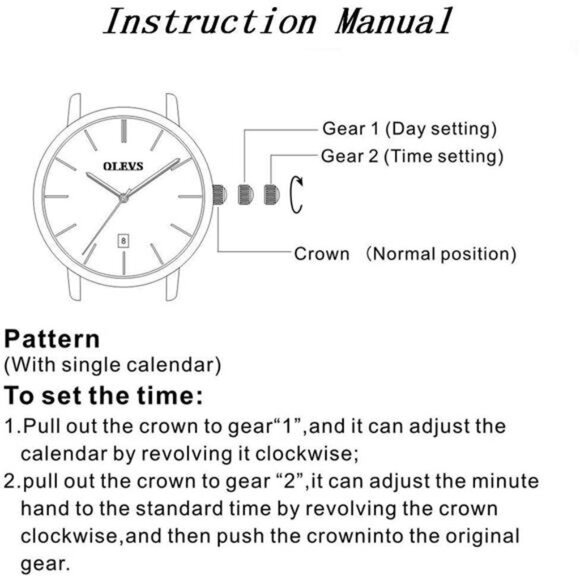 OLEVS Mens Watches Minimalist Ultra Thin Fashion Casual Analog Quartz Date - Picture 5 of 7